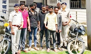 मवेशी तस्करी करते एक नाबालिग समेत 6 आरोपी गिरफ्तार