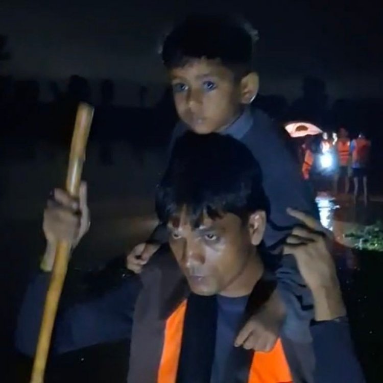 नदी में फंसे 6 लोगों को बचाया, एक की मौत:शहडोल में बारिश का कहर, बाणसागर डैम के 3 गेट आज खुलेंगे