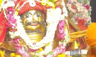 नगर भ्रमण पर निकले भोलेनाथ:देवास में 108 साल से चली आ रही परंपरा, पालकी में विराजे महादेव