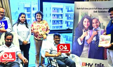 थैलेसीमिया पीडि़तों और जरूरतमंदों के लिए संभव ग्रुप ने लगाए रक्तदान शिविर