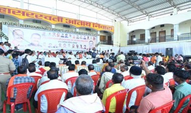 रायपुर : विकास के लिए प्रतिबद्ध डबल इंजन की सरकार : केन्द्रीय राज्य मंत्री तोखन साहू