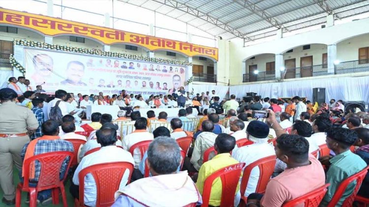 रायपुर : विकास के लिए प्रतिबद्ध डबल इंजन की सरकार : केन्द्रीय राज्य मंत्री तोखन साहू
