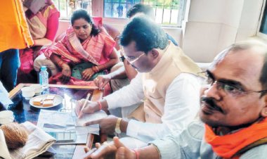 जनदर्शन में विधायक ने सुनीं समस्याएं