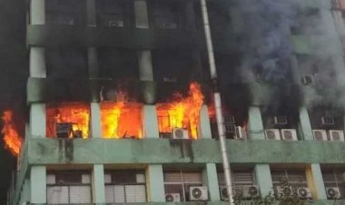 झारखंड पुलिस मुख्यालय के डाटा सेंटर में भीषण आग, अहम रिकॉर्ड खाक
