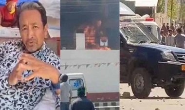 सोनम वांगचुक की गिरफ्तारी के बाद लद्दाख में तनाव! हर कोने पर सुरक्षा के कड़े इंतज़ाम