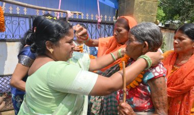 धरमपुरा में 400 वृद्धजनों का सम्मान, स्वास्थ्य परीक्षण आयोजित