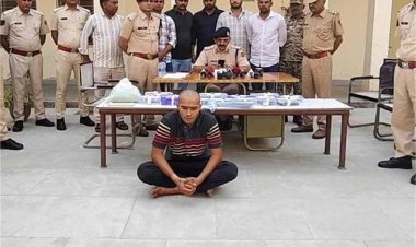 राजस्थान पुलिस की बड़ी कामयाबी: 25 हजार का इनामी लॉरेंस का गुर्गा दबोचा, 12 हथियार भी बरामद