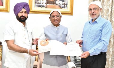 सीएम साय को पंजाब सरकार का आमंत्रण, गुरू तेग बहादुर के शहीदी दिवस कार्यक्रम के लिए