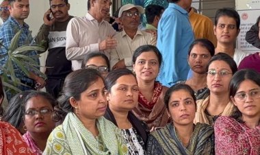 जांच करने पहुंचे पटवारी को बंधक बनाकर पीटने का आरोप:रीवा कलेक्टर से मिले सहकर्मी; आरोपियों पर FIR, गिरफ्तार होंगे