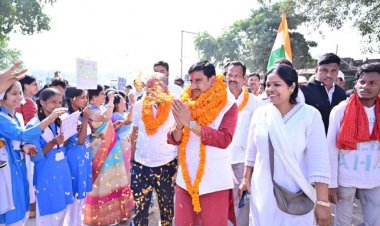 सरदार पटेल जयंती पर निकला भव्य यूनिटी मार्च, गूंजा ‘वंदे मातरम’