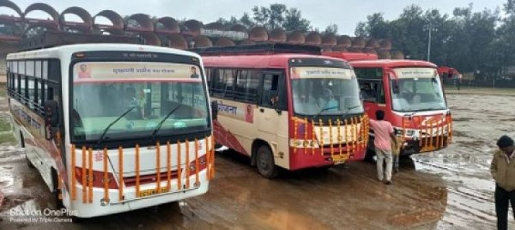 मुख्यमंत्री ग्रामीण बस योजना से सुगम हुआ दूरस्थ अंचलों का सफर